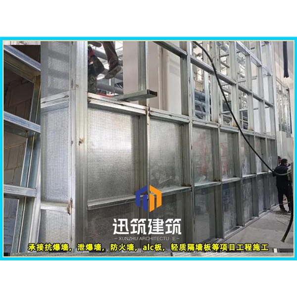 丹东防火抗爆墙 耐火4h 抗爆压力值3mpa